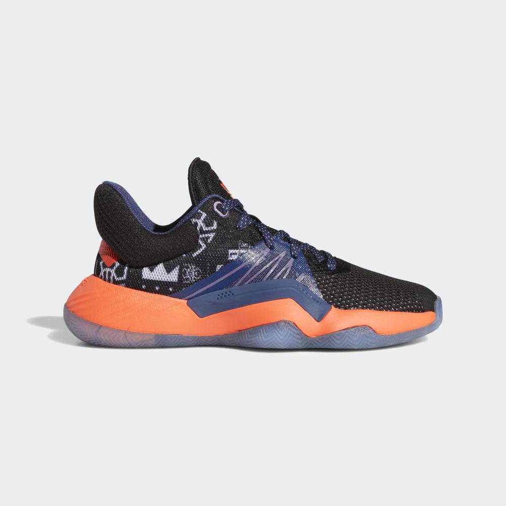 Adidasi Baschet Adidas D.O.N. Issue #1 Baieti Romania - Negrii/Indigo/Violet FV7183